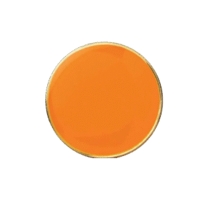 E405 Orange Circle badge (pack of 5)