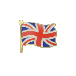 E764 United Kingdom Flag enamel badge (pack of 5)