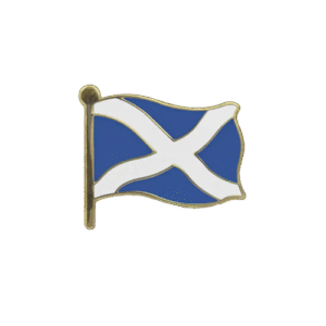 E766 Scotish Flag enamel badge (pack of 5)