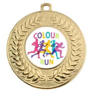 Colour Run Medal 50mm