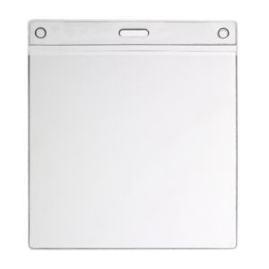 21024 Clear flexible ID card holder (pack of 10)